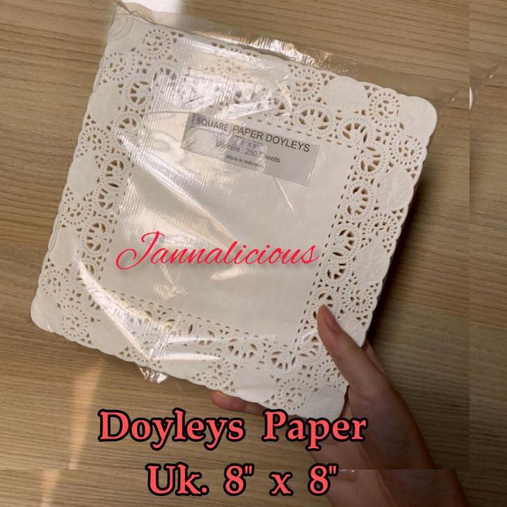 

Hot - Doyleys Paper Square / Kertas Renda Petak uk. 8x8" +/- 20x20cm ,,