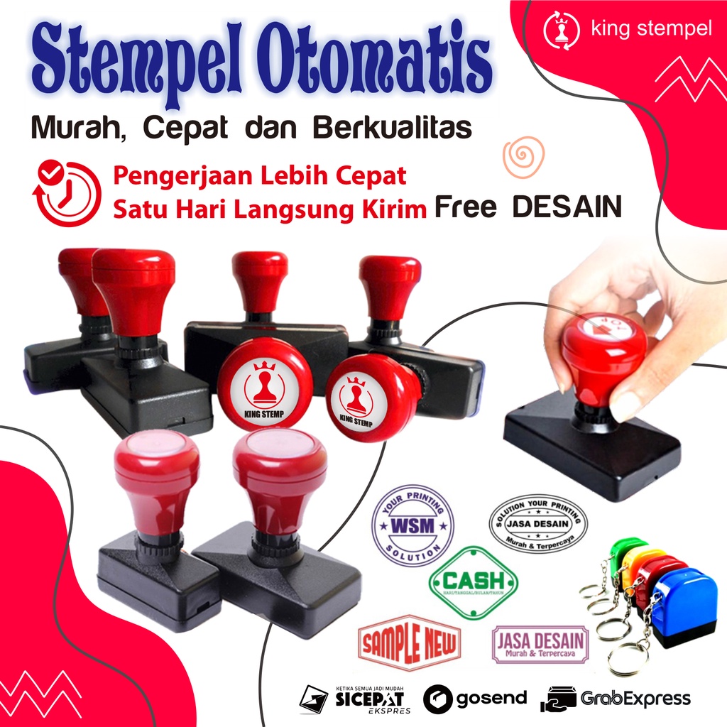 Jual Stempel, Stempel Logo, Stempel lunas, stempel nama, stempel tanda ...