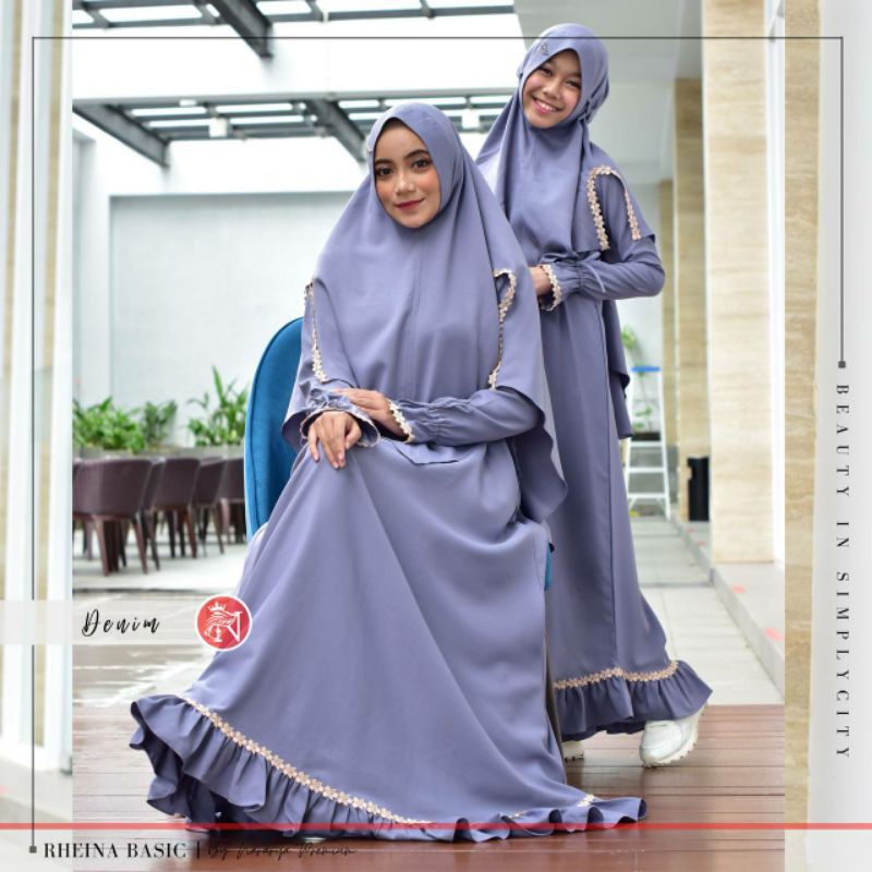 Gamis Rheina Nararya Denim