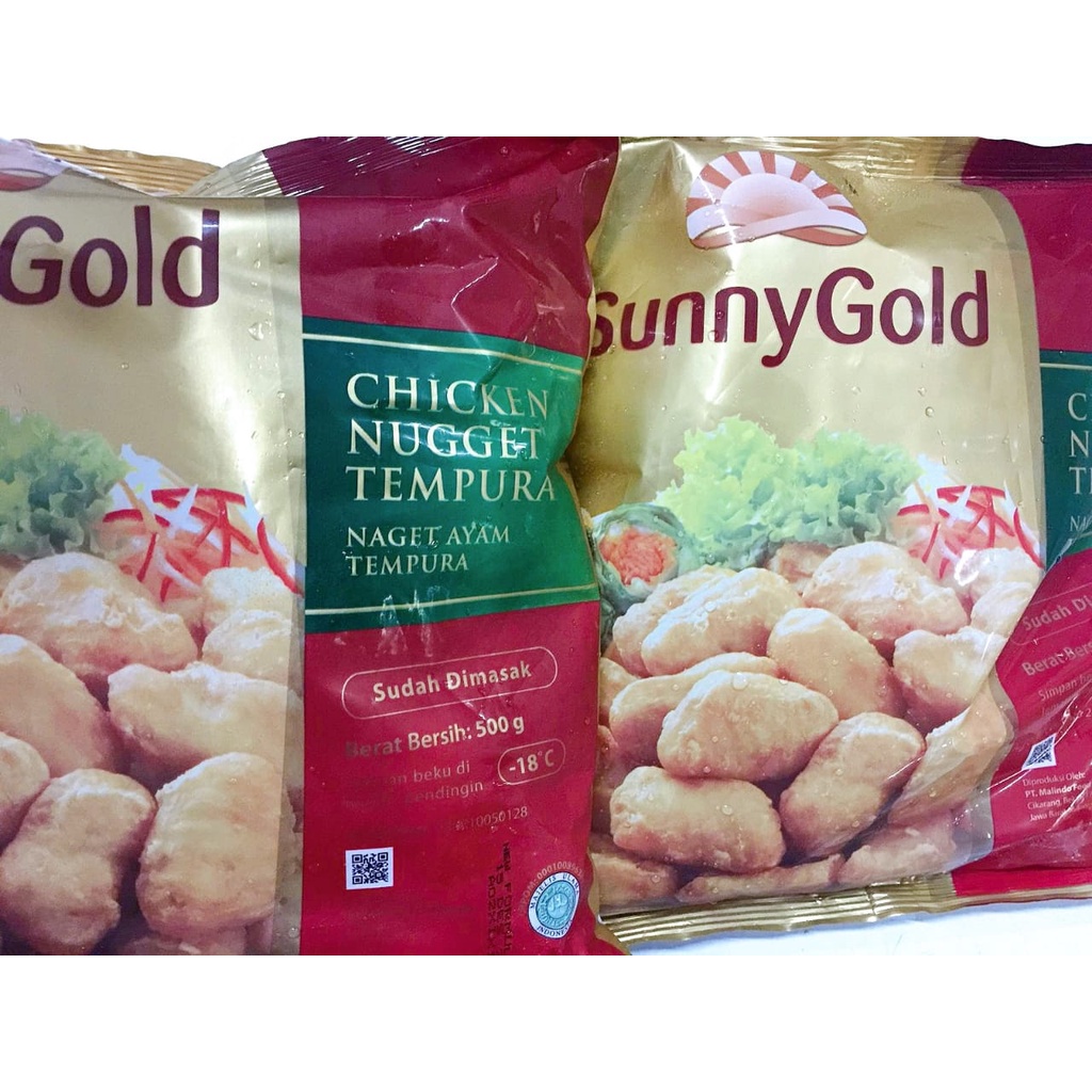 Sunny Gold Chicken Nugget Naget Ayam Tempura Berbumbu