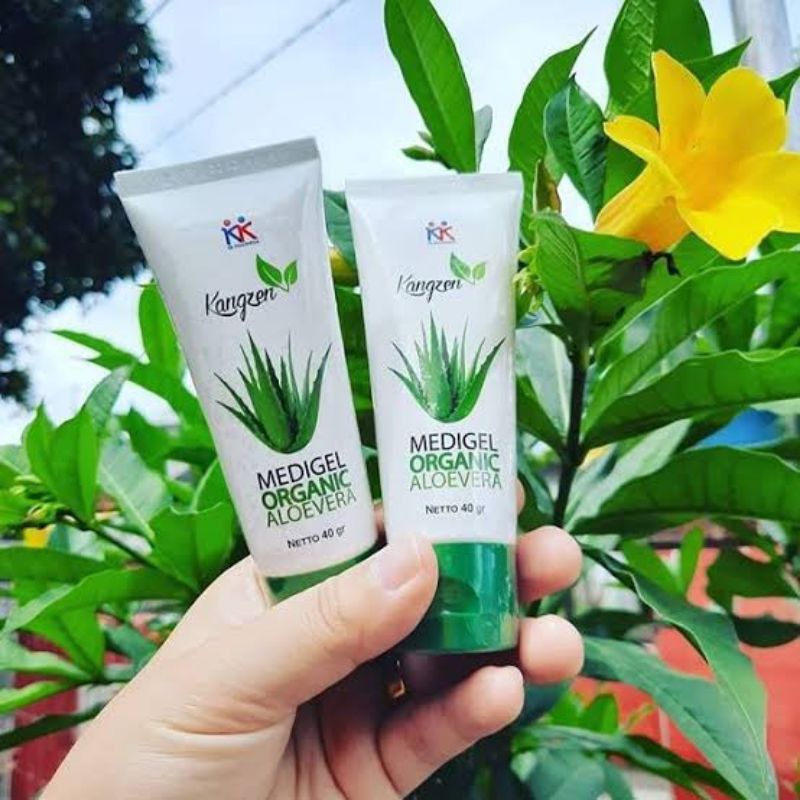 Kangzen Medigel Natural Aloe Vera Kangzen Medigel Organic Aloevera Original KK Indonesia