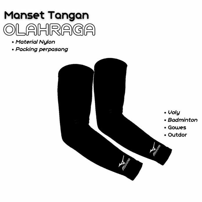 Manset  tangan Manset  olahraga voly Manset Sepeda ARM SLEEVE mangset