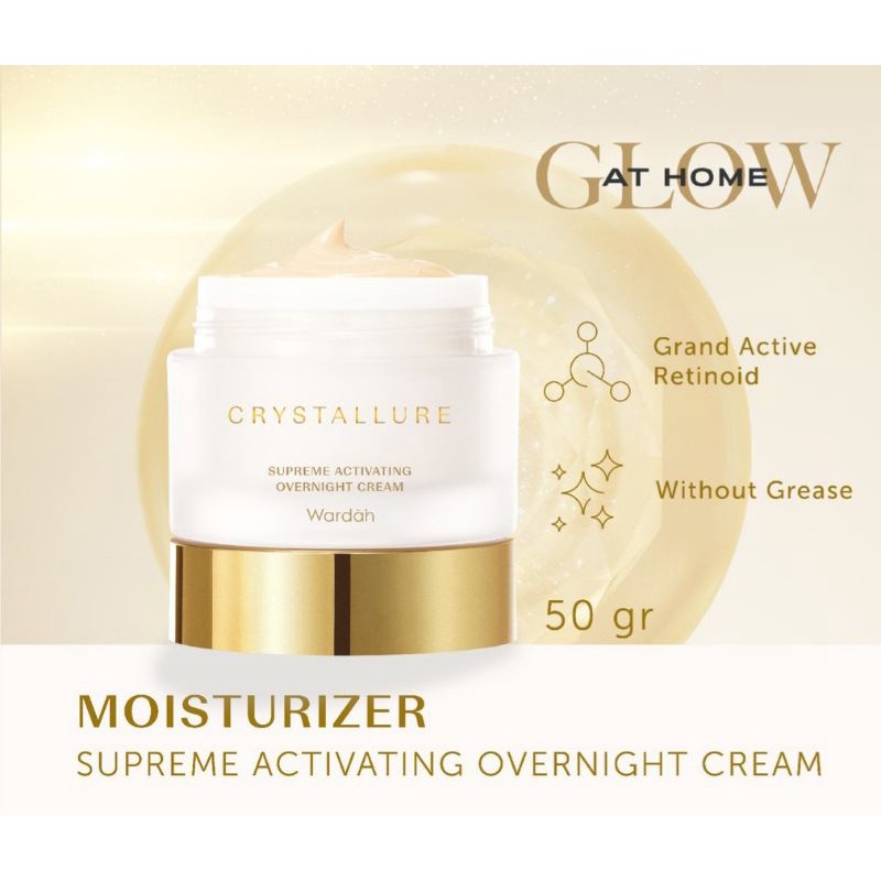 CRYSTALLURE SUPREME ACTIVATING OVERNIGHT CREAM 50g (PROMO)