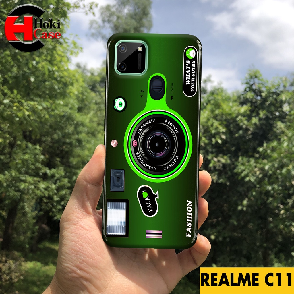 Case Realme C11 - Fashion Case Kamera - 25 - 3d - Case Hp Realme - Casing Viral - Kesing Hp Couple -