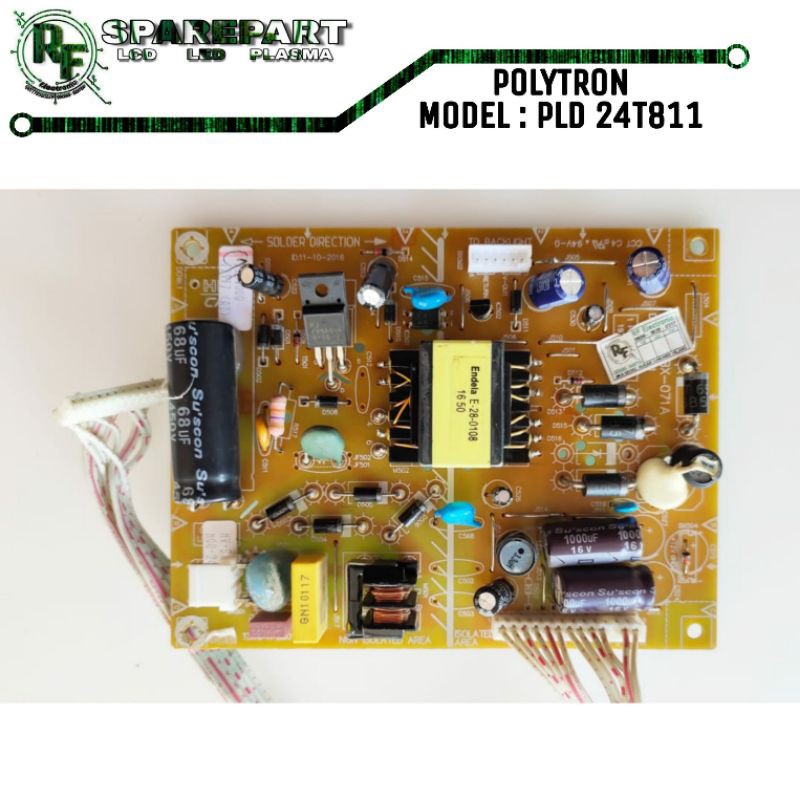 PSU TV LED POLYTRON PLD24T811 Power supply tv led polytron pld 24t811