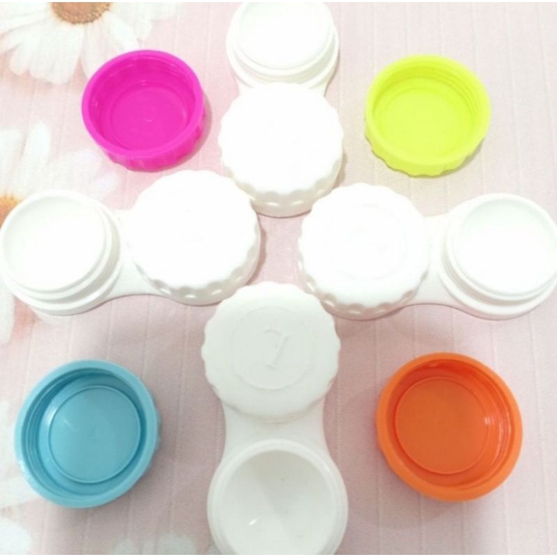 COLORFUL LENSCASE TEMPAT SOFTLENS TAHAN BOCOR