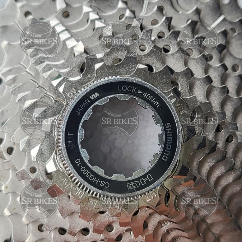 Sprocket Cassette Gir Belakang Sepeda 10 Speed. SHIMANO