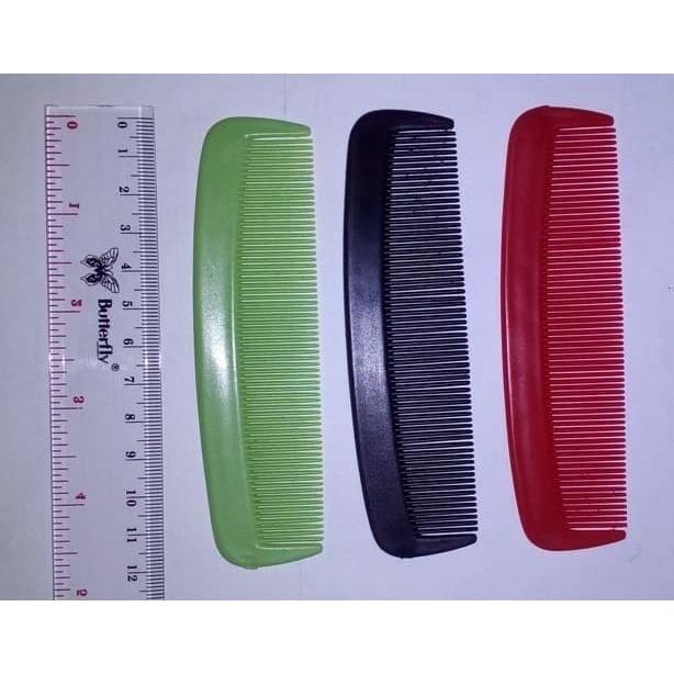 ( DPT 2PCS  ) sisir saku pocket comb hair style salon pria wanita pomade wax rambut