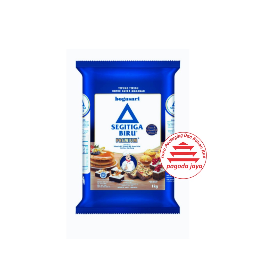 

Bogasari Segitiga Biru Premium 1 kg