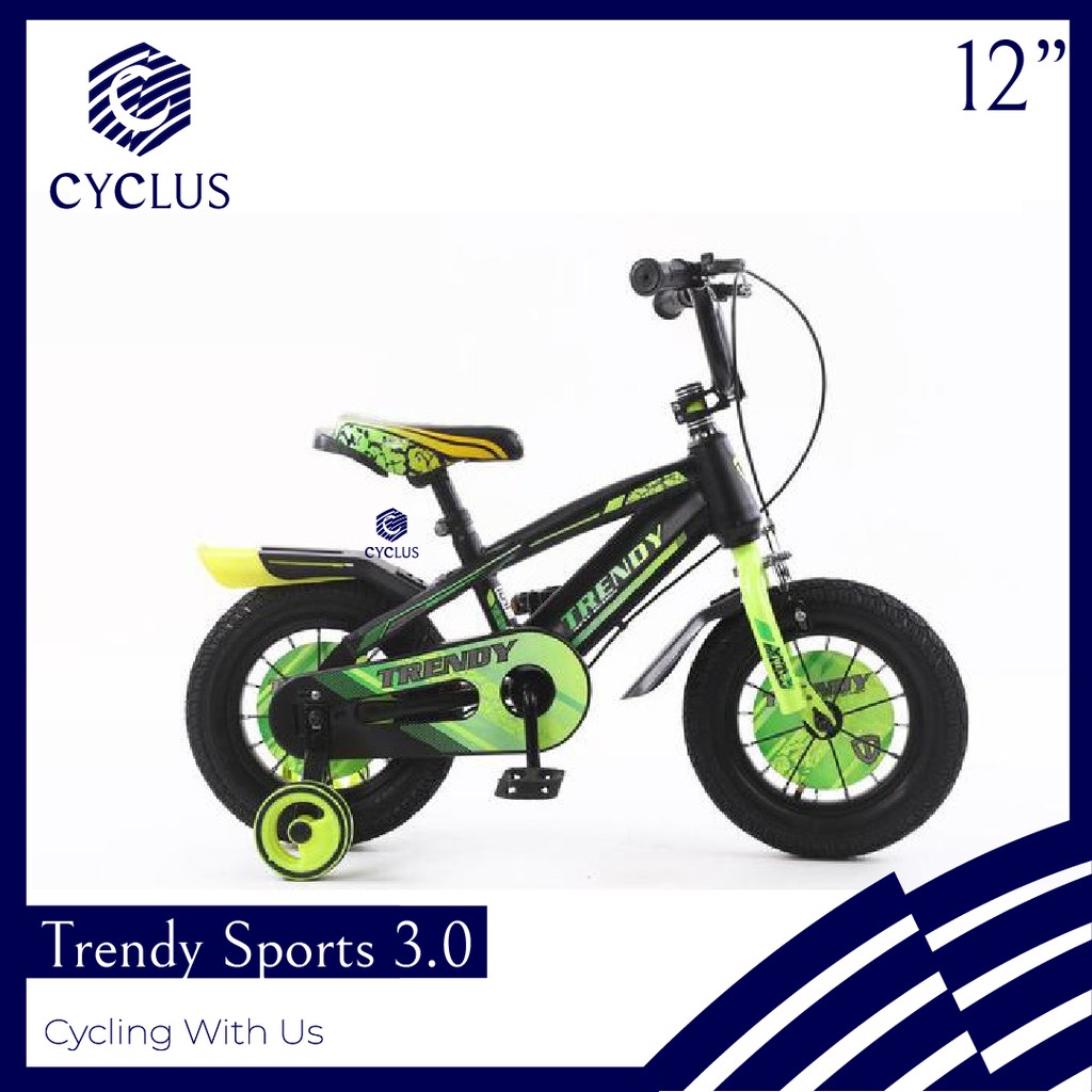 Sepeda Anak BMX Trendy Ban Besar 12 Inch