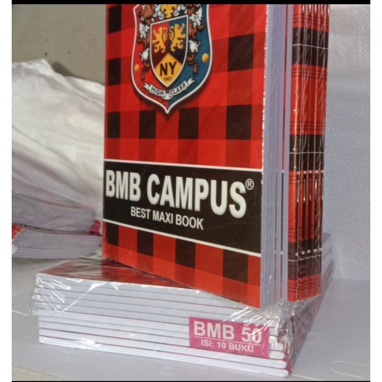 

1 pc buku tulis boxi BmB isi 50lbr