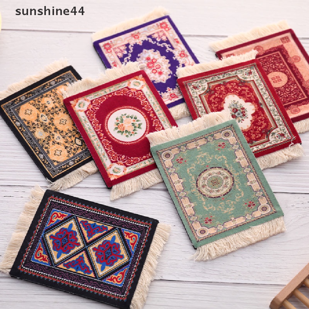 Sunshine Persia Mouse Pad Mini Retro Bahan Woven Untuk laptop