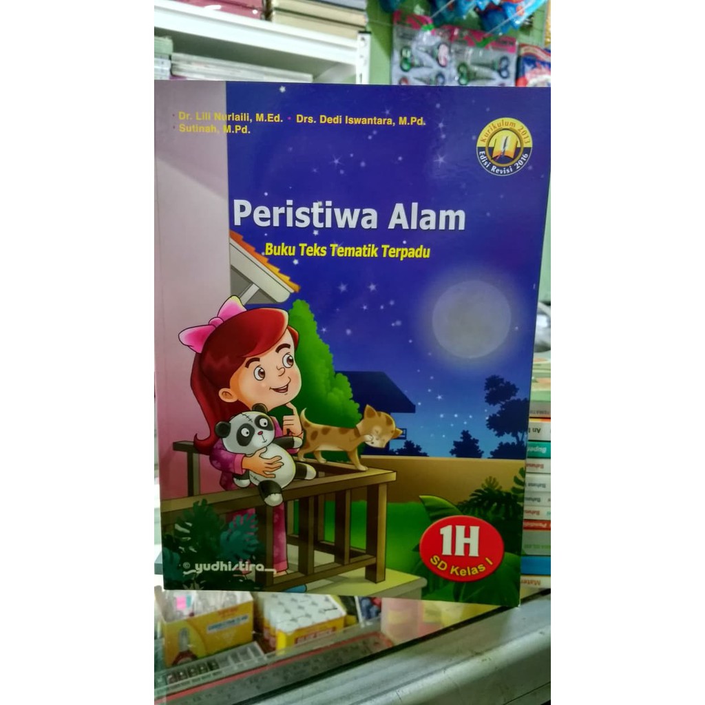 BUKU TEKS TEMATIK TERPADU "PERISTIWA ALAM" 1H SD KELAS 1 ( K13N )