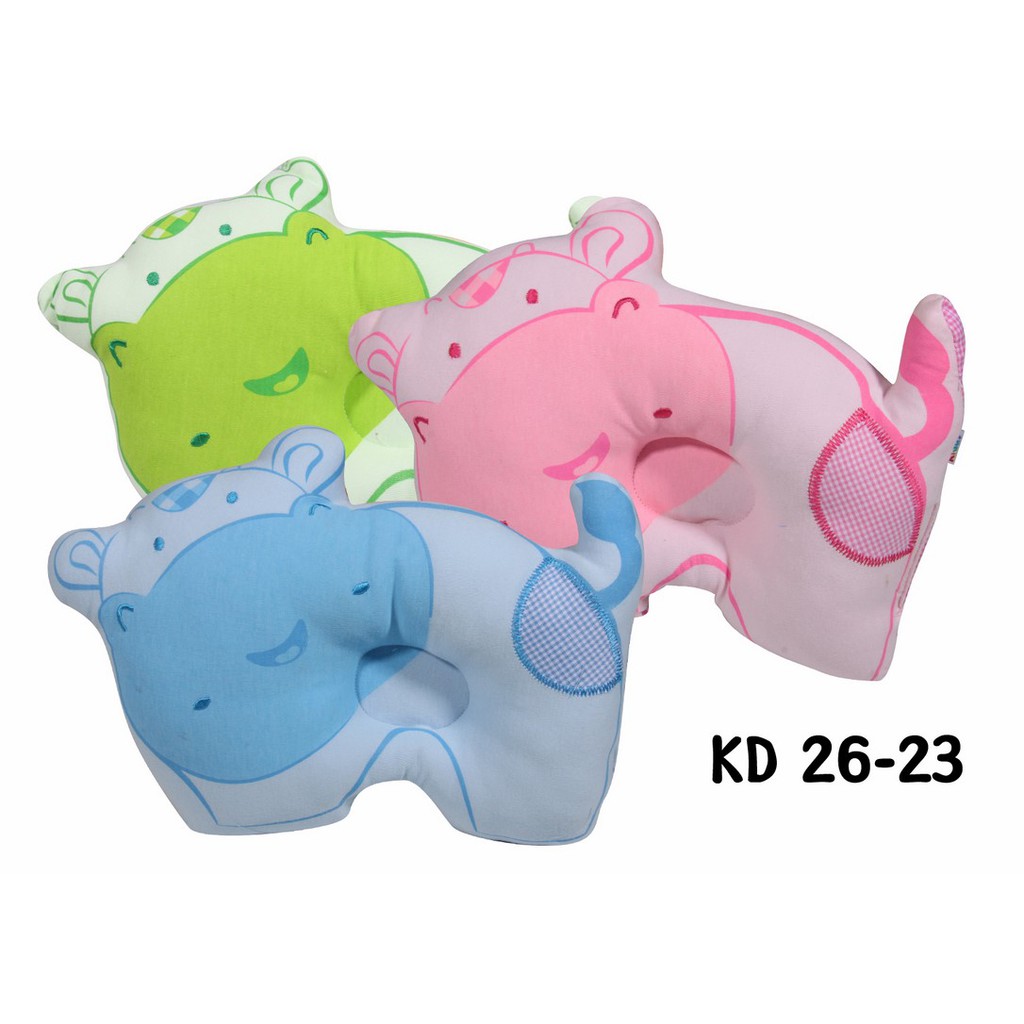 Kiddy Bantal Peyang Bayi Bentuk Sapi / Baby Pillow/26023