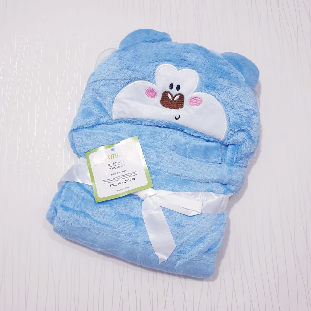 Cod Selimut Bayi Topi Boneka Fleece Baju Baby Gracia