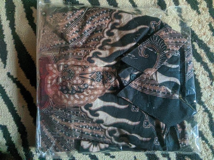 Kemeja Batik Pria Lengan Panjang Slim Fit Big Size M L Xl Xxl A Tasan Pria Jumbo Seragam Pernikahan