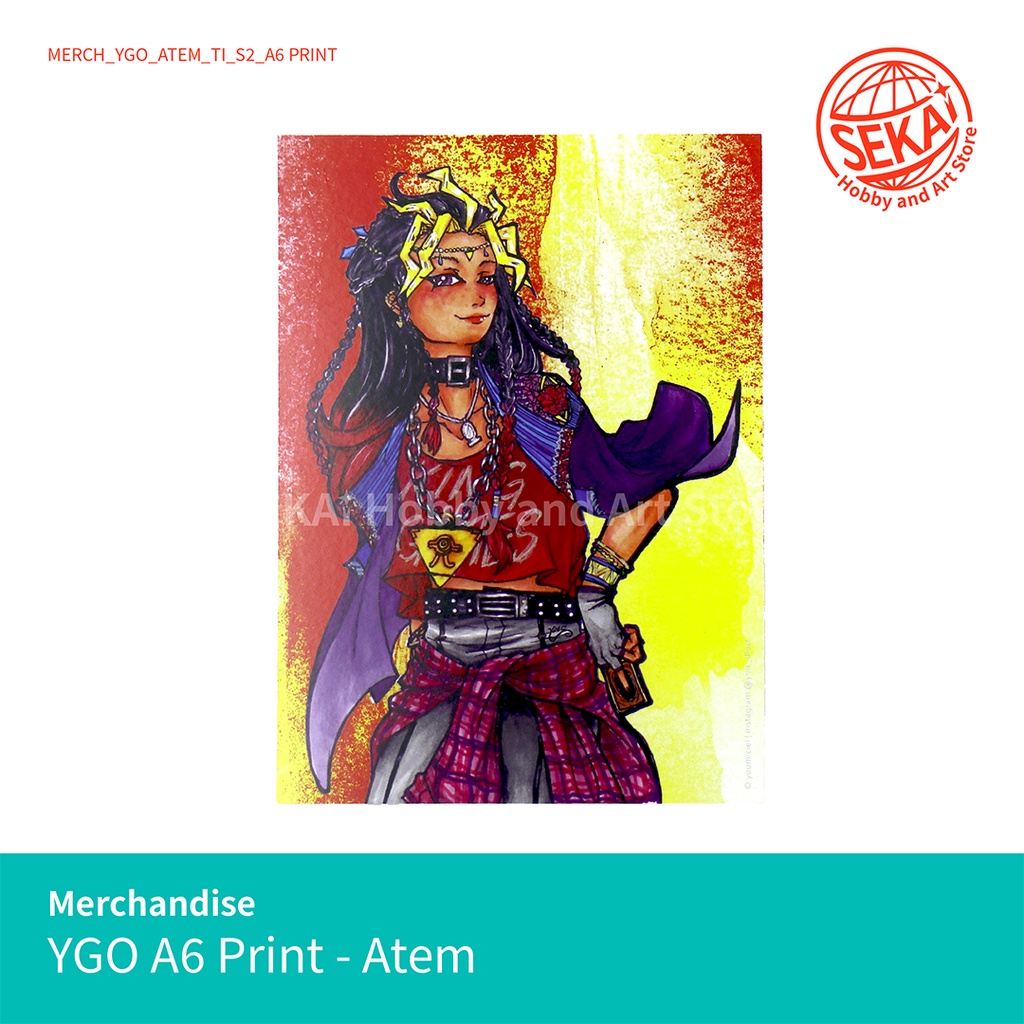 

A6 Artprint Anime YGO - Atem