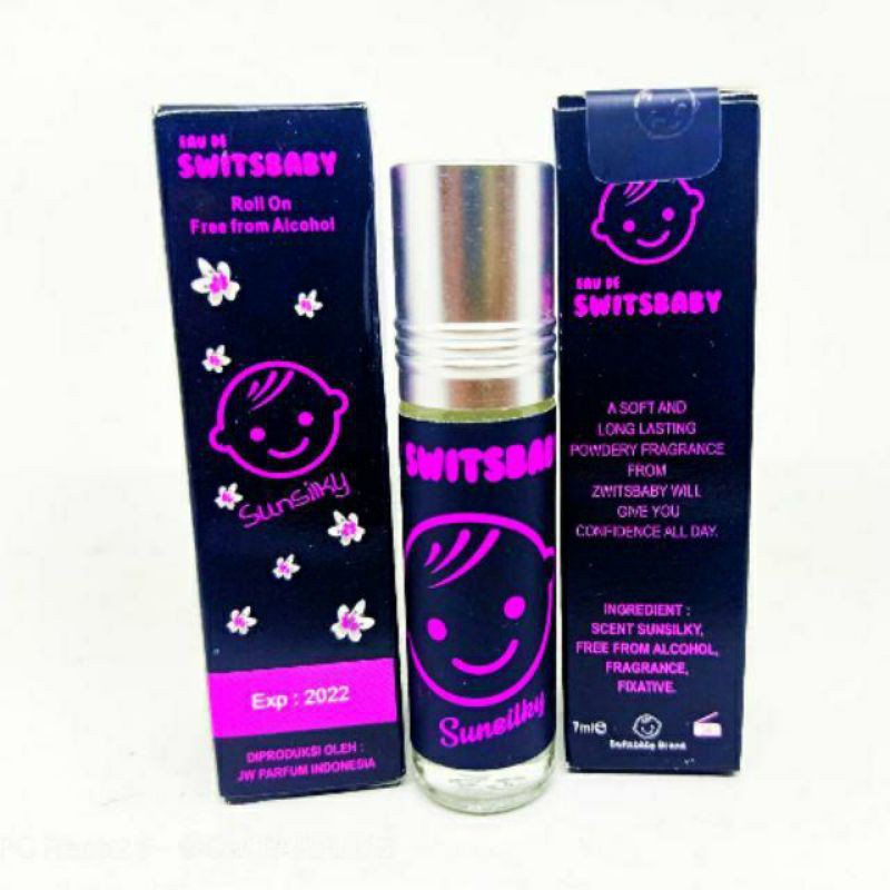 Parfum Switsbaby Roll On Aroma Sunsilky 6 ml