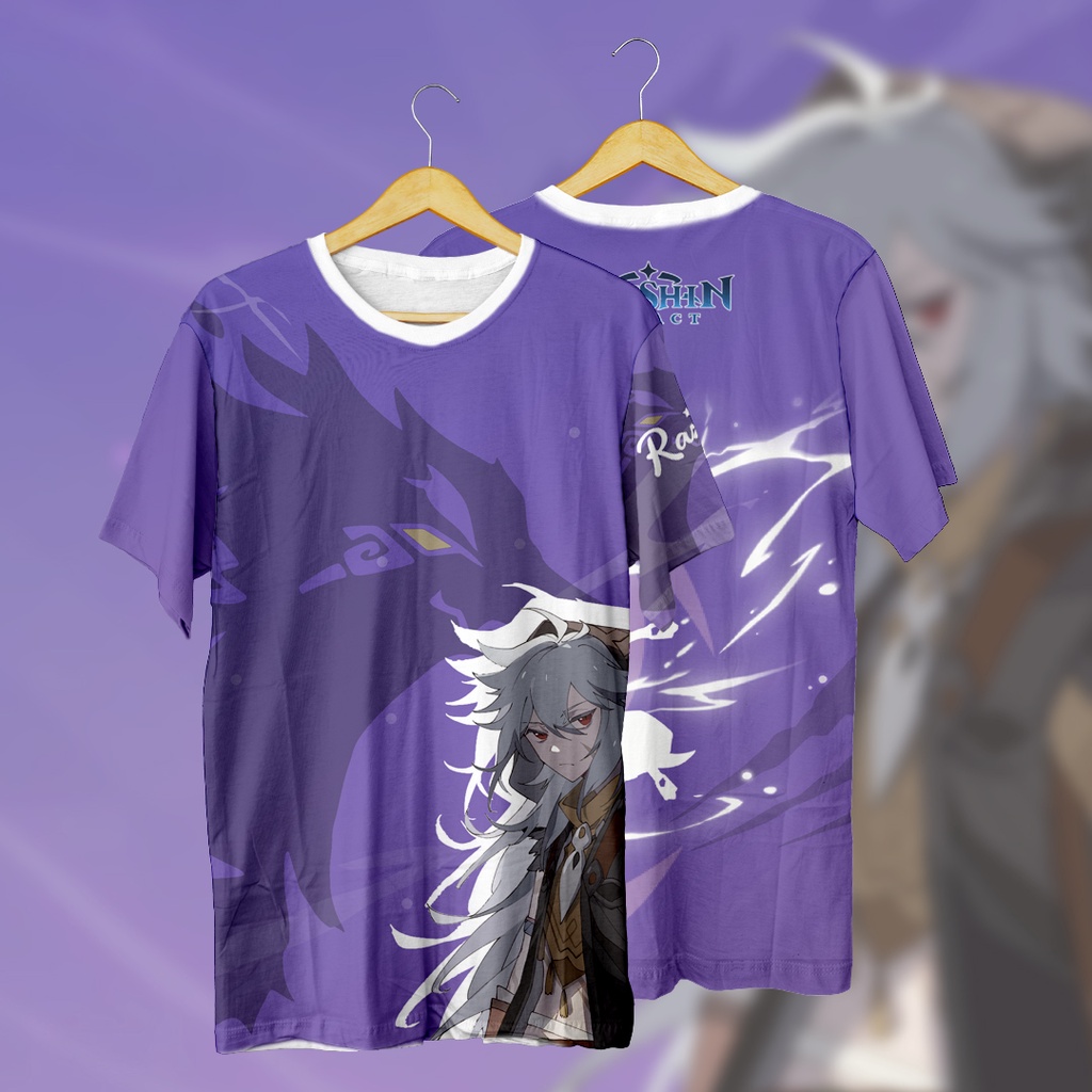 Baju Kaos Full Print GENSHIN RAZOR.NP