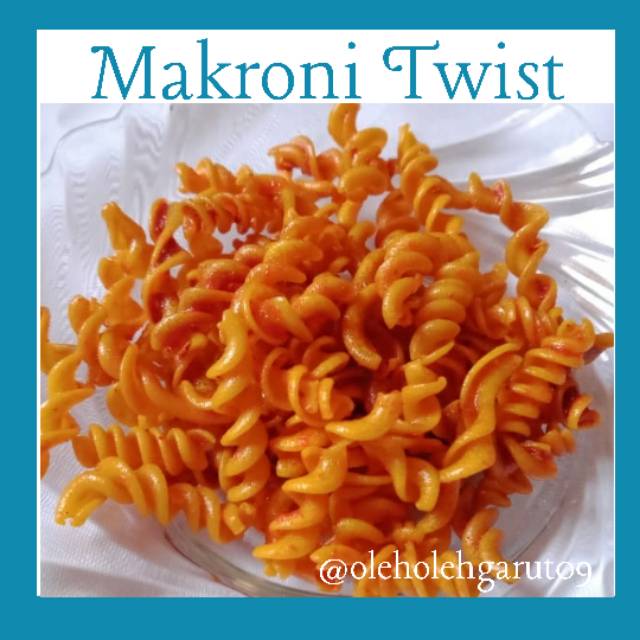 

Makroni Twist Makaroni Ulir 250 gram Cemilan Pedas Jajanan Oleh Oleh Garut Sunda Bandung Bdg Gurih