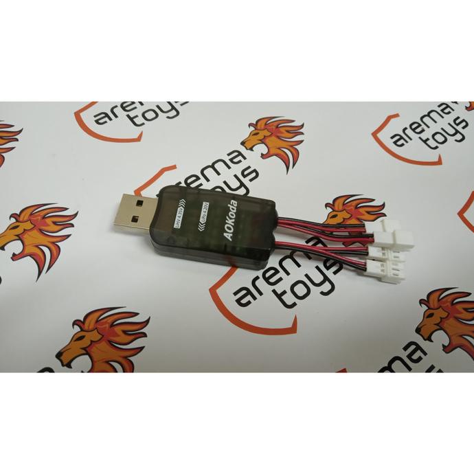 ] Aokoda CX405 4CH Micro USB 4 in 1 Charger 1S Lipo LiHV Battery