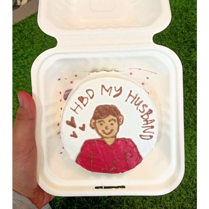 

Mini Cake Korean Lunch Box Home Made 10cm