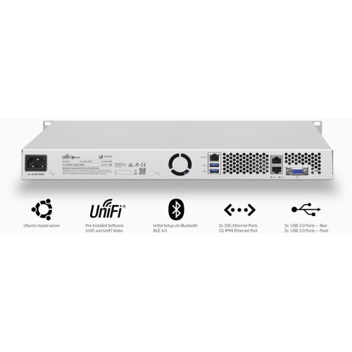 Ubiquiti UAS-XG Unifi XG SERVER 10G Rack-Mountable UniFi Application Server