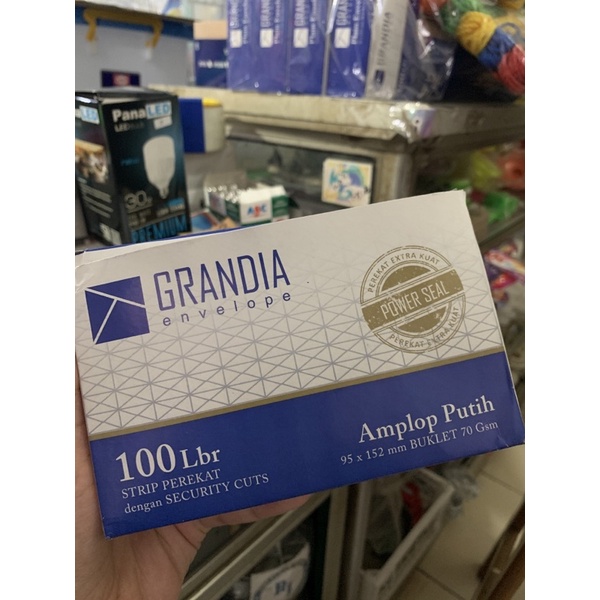 

amplop putih grandia isi 100 lembar