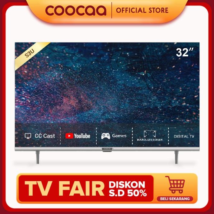 Jual Coocaa 32 Inch Digital Smart Tv Model Coocaa 32s3u Termurah