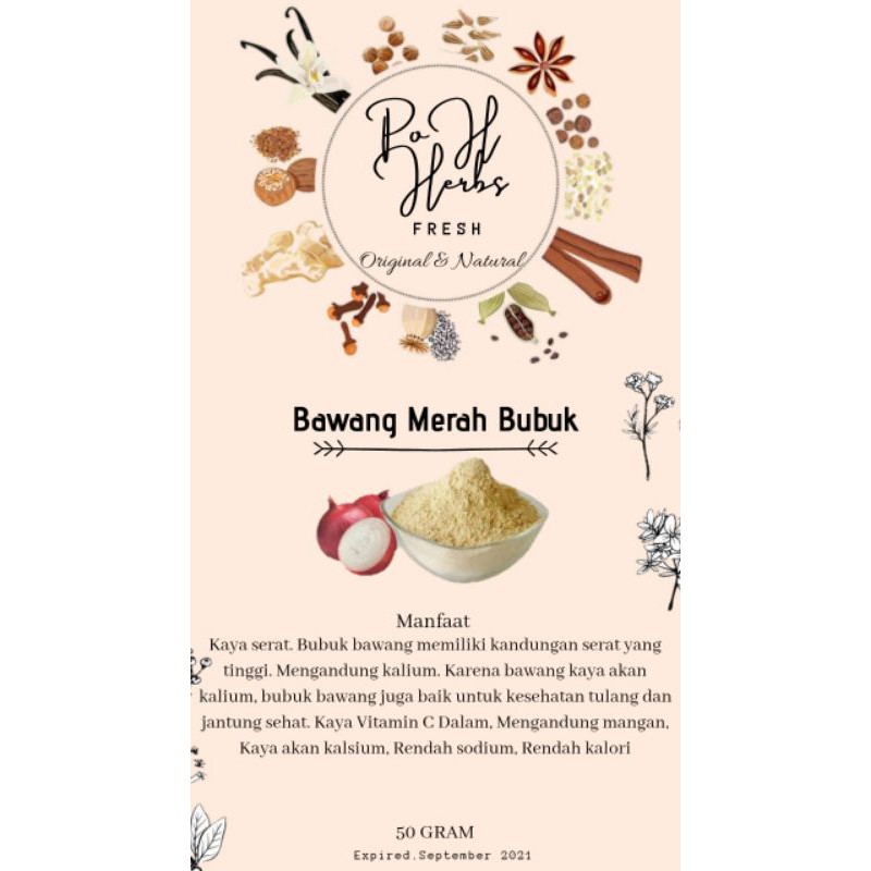 

Bawang Merah Bubuk