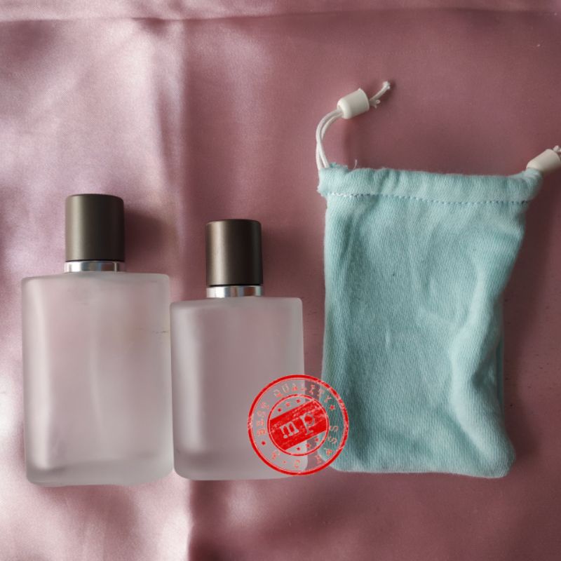 sarung parfum /  kantong parfum botol adg 30ml dan 50ml botol / sarung parfum hermes 30ml pouch serb