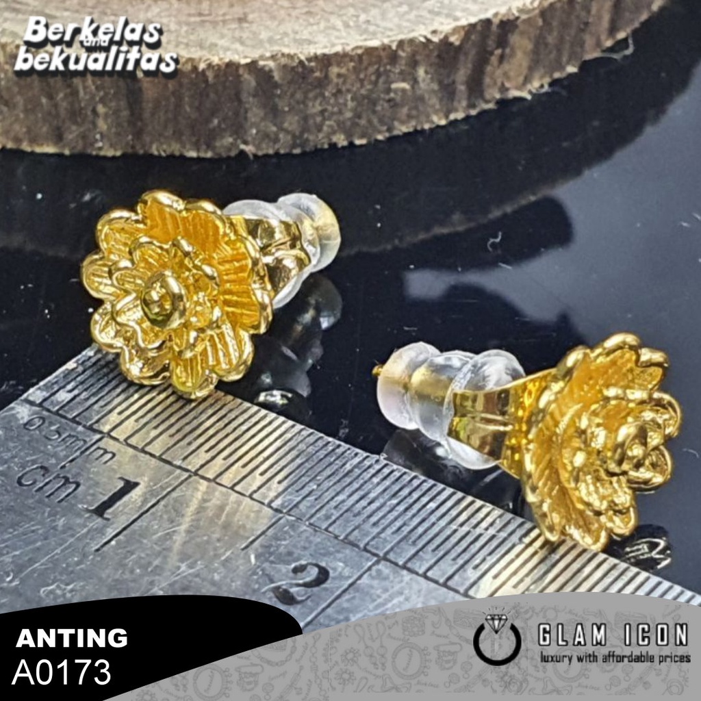 Anting Tusuk Dubai Lucky Lotus A0173