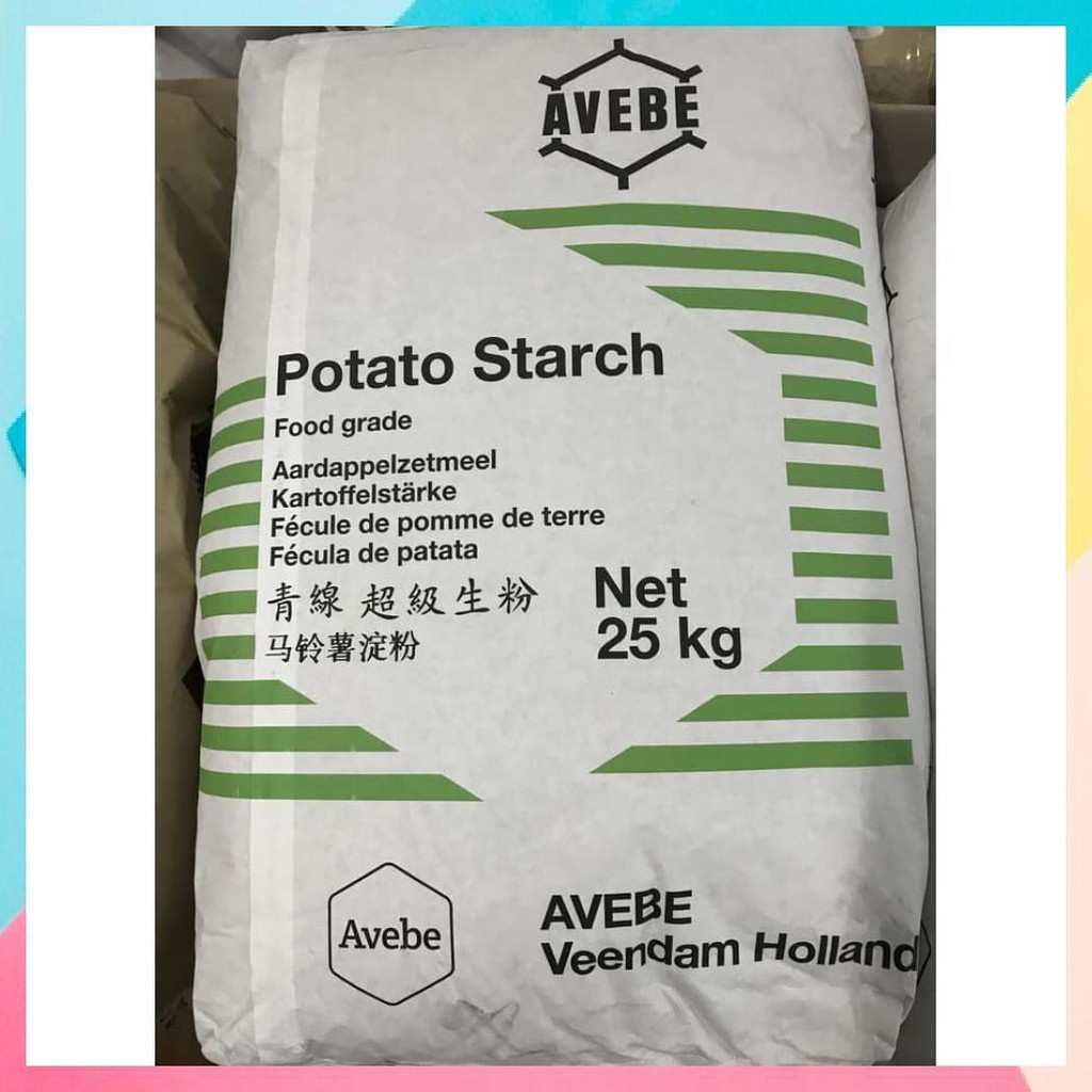 

POTATO STARCH / TEPUNG PATI KENTANG 25KG