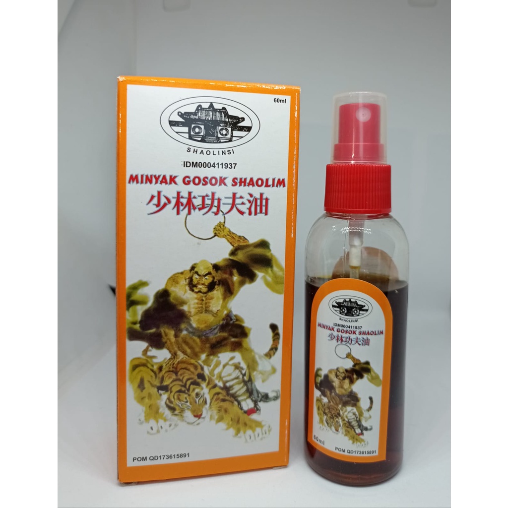 MINYAK GOSOK SHAOLIM SPRAY 60ML - meredakan sakit sendi - sakit otot - bengkak