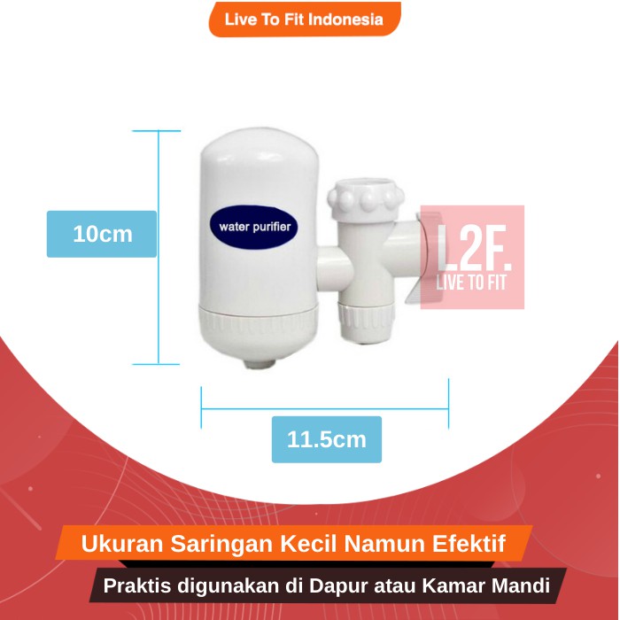 Water Purifier Penyaring Penyaringan Saringan Filter Air Kran Keran SWS Original GRATIS ONGKIR COD