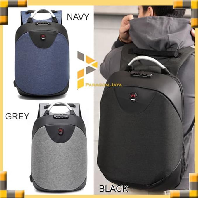 harga promo Barang bagus Tas Ransel USB Port Charger + Headset Port Smart Backpack PB 902 -