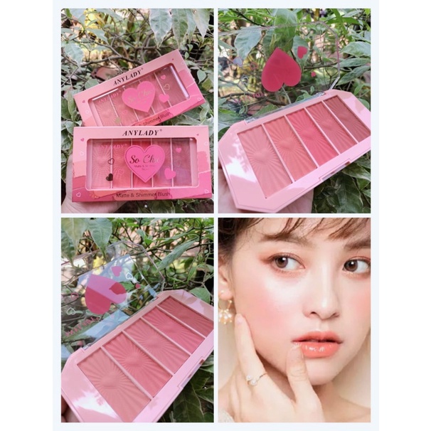 [ ECER ] ANYLADY BLUSHER 5 WARNA 851