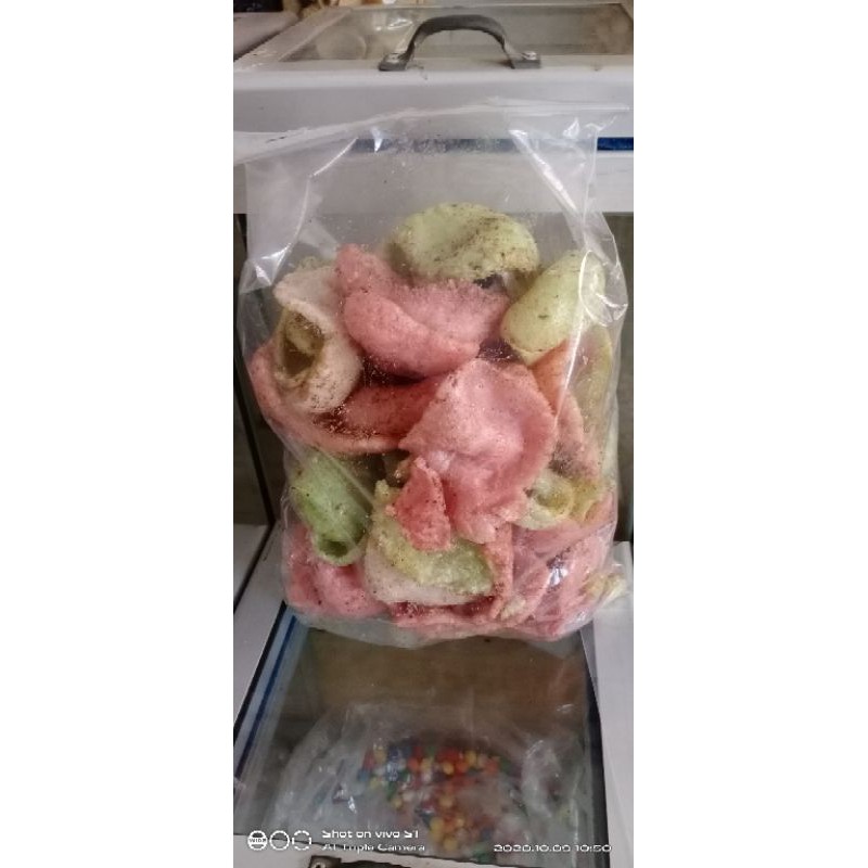 250g KERUPUK PASIR KHAS KEDIRI MANIS / KERUPUK MELARAT/ KRUPUK JATILAWANG