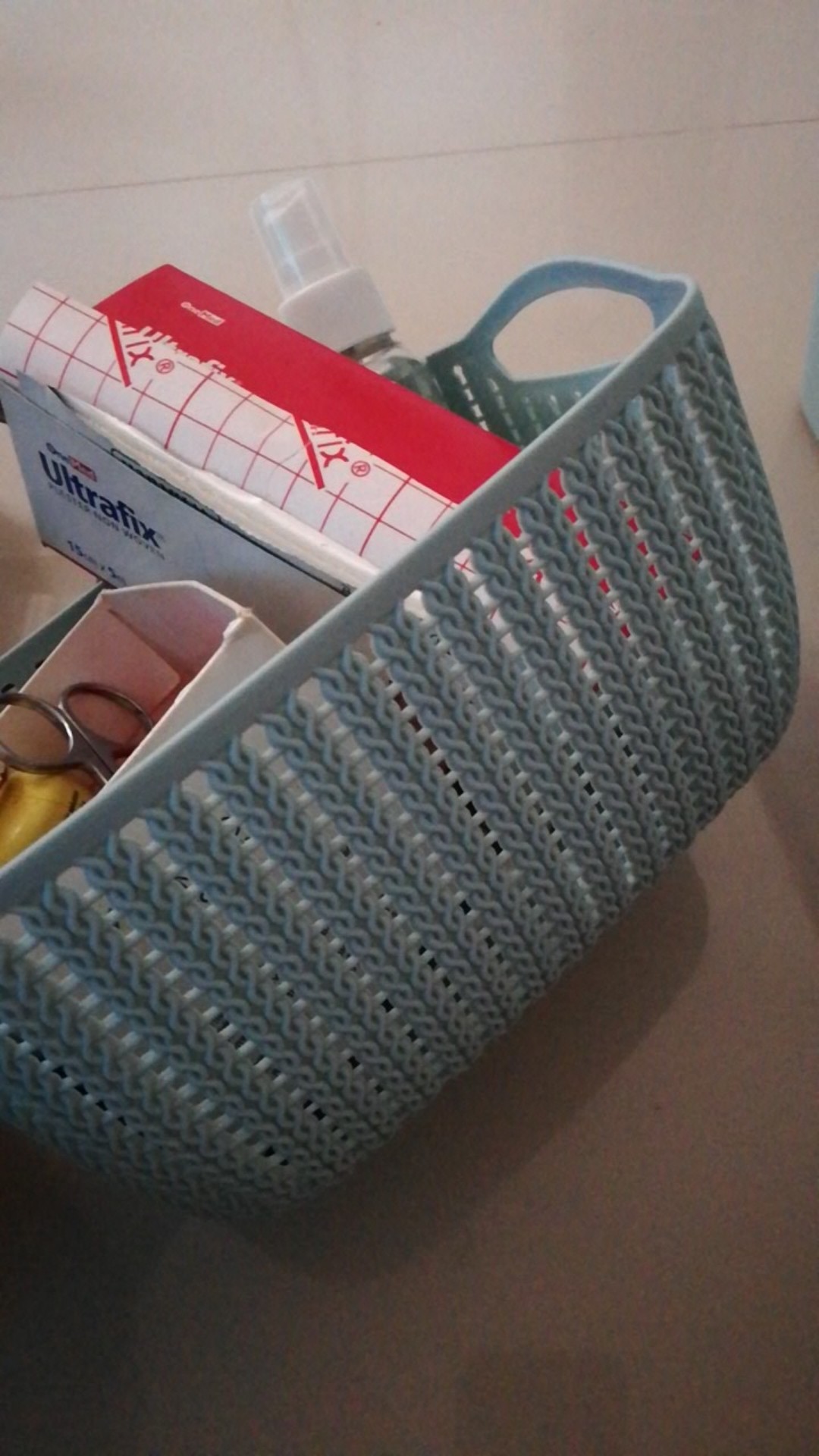 Miniso Anyaman Tempat Penyimpanan Multifungsi