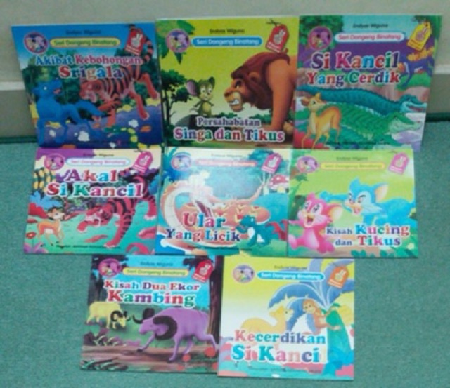 Buku Cerita Anak Seri dongen binatang
