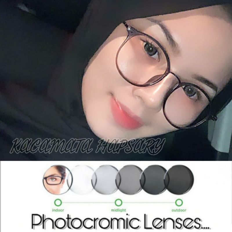 FRAME KACAMATA 1050 GRATIS LENSA MINUS ANTI RADIASI &amp; PHOTOCROMIC | KACAMATA WANITA | ANTI UV