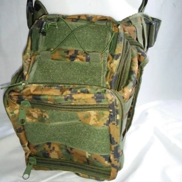 Promo   Tas slempang 803  besar loreng marpat,acupat,malvinas,gurun cordura local product Best