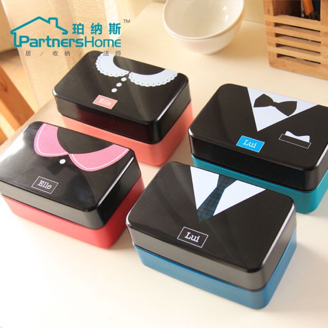 Kotak bekal Fashion lunch Box | Kotak makan lucu 15x8x7