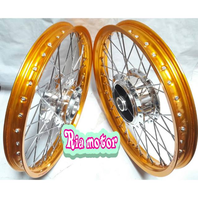 Velg paketan jari jari vixion old ring 17x160/140