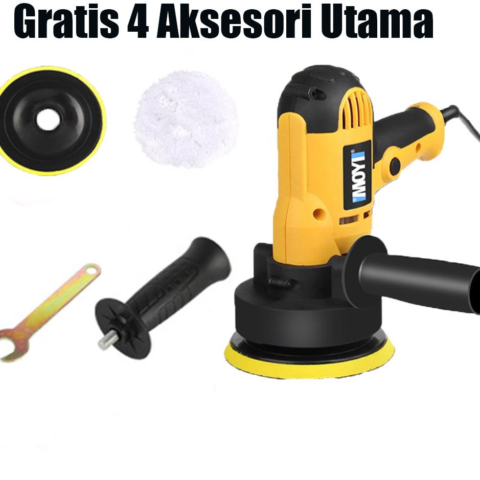 Bagus Banget.. Busa Pad Buff kit 7PCS Backing Pad dan Drill Adapter Poles untuk Mobil 7 buffing 3inc