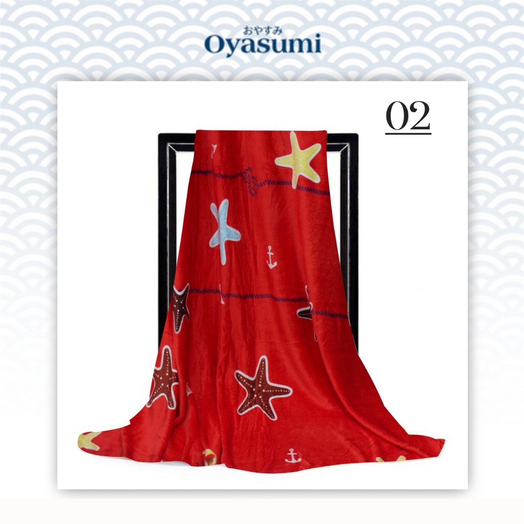 Oyasumi Selimut Motif Dewasa Classic 150x200 Selimut Bulu Halus Selimut Bulu Motif-02