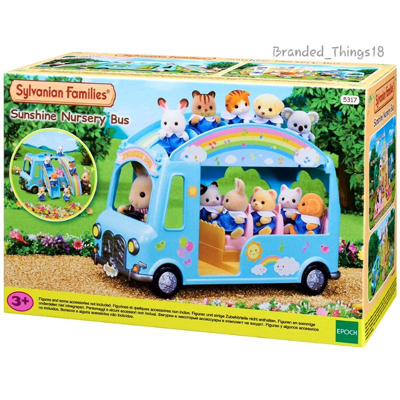 Jual Sylvanian Family School Bus Bus 