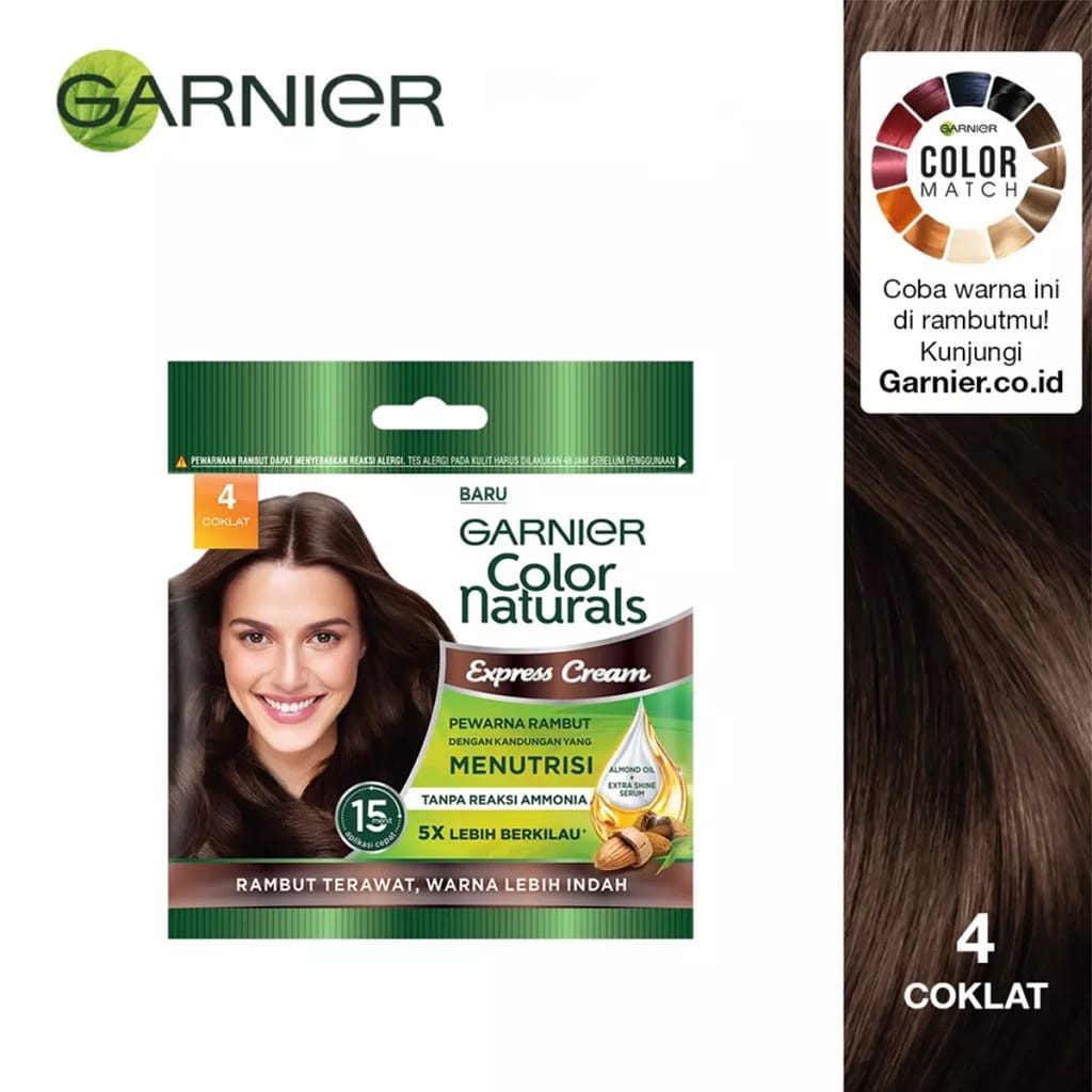 ✿ELYSABETHME✿ Garnier natural hair colour semir rambut termurah pewarna rambut