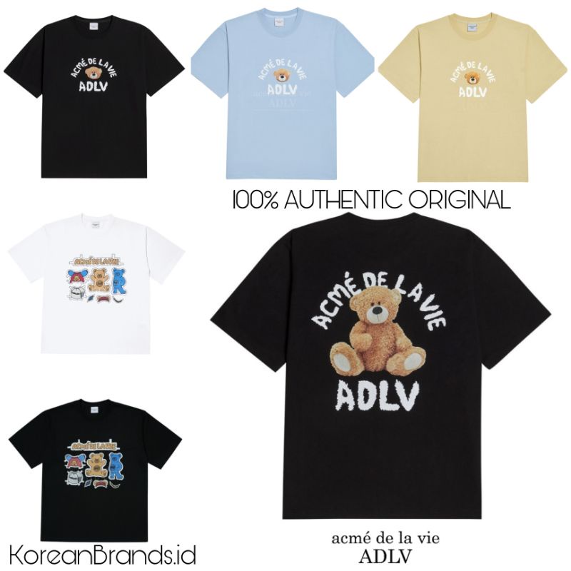 ACME DE LA VIE ADLV TEDDY BEAR SHIRT Tee (ADLV 100% original , MONEY BACK GUARANTEE )