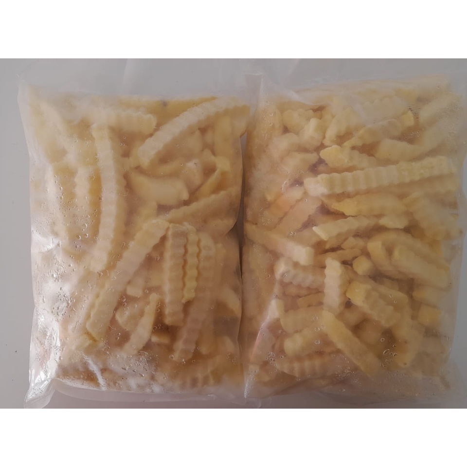 

KENTANG GORENG CRINKLE CUT / FRENCH FRIES CRINKLE CUT @1KG